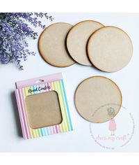 MDF Round Coasters