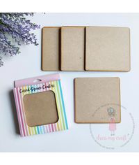 MDF Curved Square Coasters