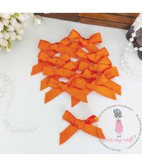 Orange Ribbon Bows