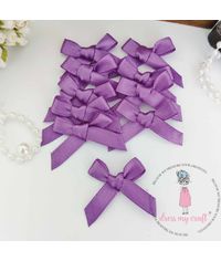 Purple Ribbon Bows