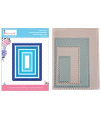 Double Stitched Rectangle - Basic Designer Die