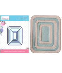 Stitched Rounded Rectangle - Basic Designer Dies