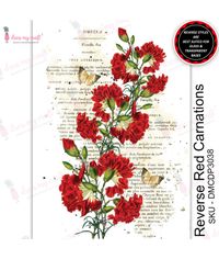 Reverse Red Carnations - Transfer Me