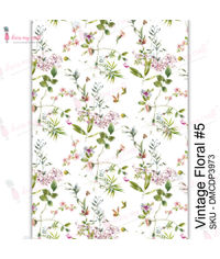 Vintage Floral #5 - Transfer Me