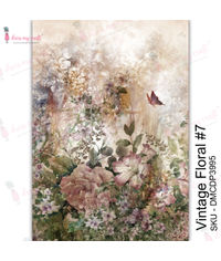 Vintage Floral #7 - Transfer Me