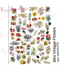 Mini Vintage Flowers - Transfer Me