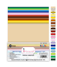 Tropical Cardstock A4 (Pack of 20 Sheets)