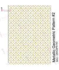 Metallic Geometric pattern #2 - Transfer Me