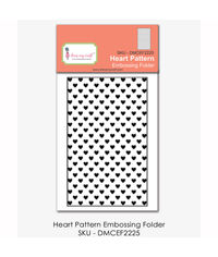 Heart Pattern - Embossing Folder