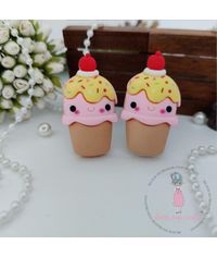 Miniature Ice cream Cone Charm