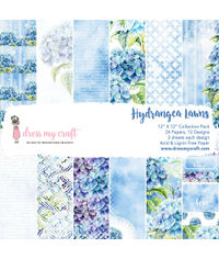 Hydrangea Lawns - 12"X12" Paper Pad
