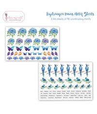 Hydrangea Lawns Motif Sheet