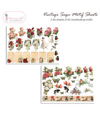 Vintage Saga Motif Sheet