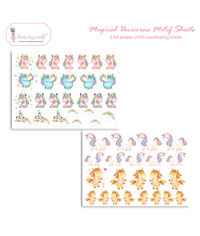 Magical Unicorn Motif Sheet