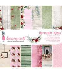 Romantic Roses - 6" x 6" Paper Pad