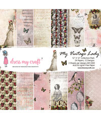 My Vintage Lady - 12X12 Paper Pad