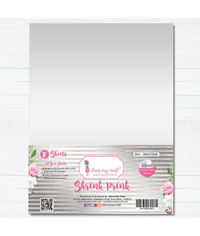 Dress My Craft® Shrink Prink A4 Frosted Plastic Sheets, 10ct.