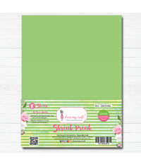 Green Frosted Glass Sheet - Shrink Prink 