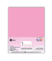 Blush Pink Cardstock - 8.25 inch x 11.75 inch - 250 gsm