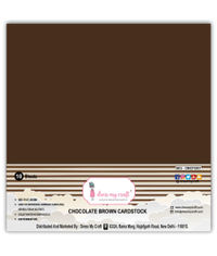 Chocolate Brown Cardstock 12x12 - 250 gsm