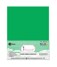 Classic Green Cardstock - 8.25 inch x 11.75 inch - 250 gsm