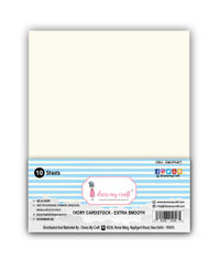 Ivory Cardstock - Extra Smooth - A4 - 330 gsm