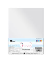 Acetate Sheet - 175 Microns - Pack of 10 Pcs/Pack