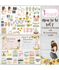 Mom To Be Motif Sheet Vol -2