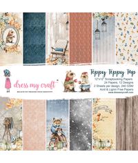 Tippy Tippy Tap 12"x12" Paper Pad