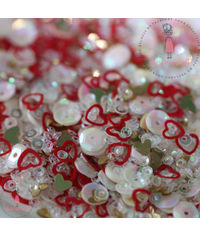 Red Hearts Sequins