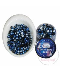 Unicorn Beads - Blue Black