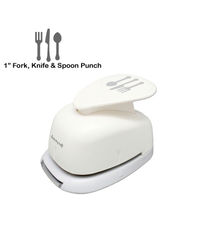 1" Fork, Knife & Spoon Punch