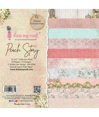 Peach Story - 12 x 12 Paper Pack