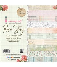 Rose Story - 12 x12 Paper Pack