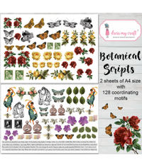 Botanical Scripts - Motif Sheet