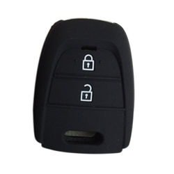 KMH Silicone Key Cover for Hyundai Grand I10 2 Button Remote Key