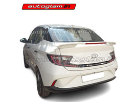 Lip Spoiler with LED for Hyundai Aura, All Colours  Available, AGLSLHACA