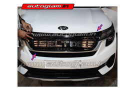 Kia Seltos Front Grill Chrome Letter, AGKSFGCL