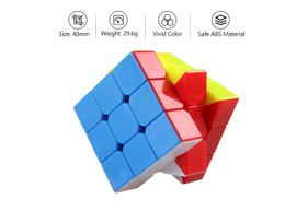 Deal Bindaas Speed Rubiks Cube 3 X 3 X 3 Sticker Less Rubix 3 D Cube Puzzle Game for