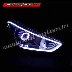 Hyundai Creta 2018-19 AUDI Style DRL XENON HID Projector Headlights, AGHC333N2