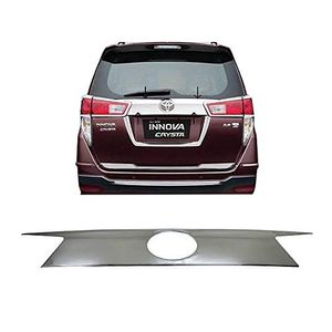 Toyota Innova Crysta Rear Chrome Number Plate Emblem, AGTI310CA