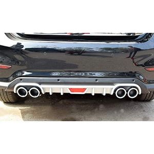 Hyundai Verna 2017 Rear Black Chrome Diffuser Kit, AGHV219CA