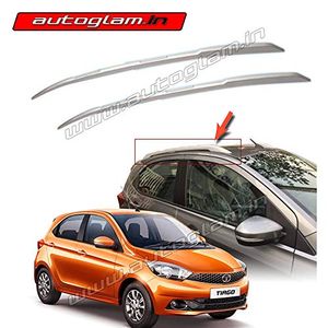 Roof Rails for TATA Tiago, Color - Silver, AGTT343RR