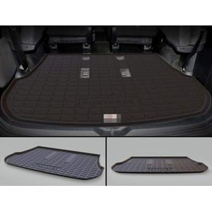 Toyota Fortuner (2016-2020), Black Waterproof Tray Boot Trunk Mat, AGTF230TM