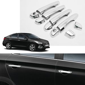 Hyundai New Verna 2017 - Set of 4 Car Door Handle Chrome Cover, AGHV211CA