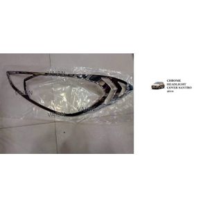 Hyundai Santro 2018Chrome Headlight Head Light Cover, AGHS371CA