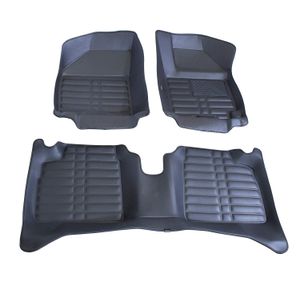 Toyota Innova Crysta  5D  (Year 2016 – Onward, Black) Heavy Duty | All Weather Protection | Custom Fit Car Mats | Odour Free | Anti-Skid, AGTI309CM