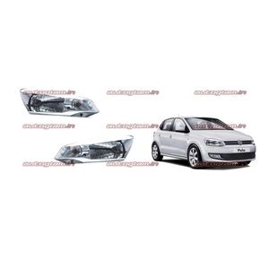 VOLKSWAGEN POLO CAR HEADLIGHT ASSEMBLY - SET of 2 (Right and Left)