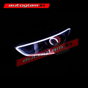 Hyundai Creta 2015-18 AUDI Style DRL Projector Headlights, AGHC903