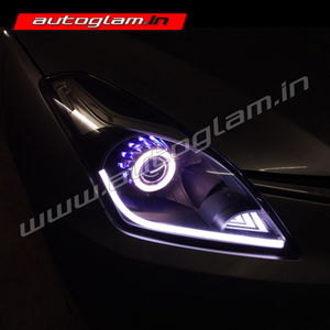 Maruti Suzuki Baleno 2015-2020 Audi Style HID Projector Headlights, AGSB909A